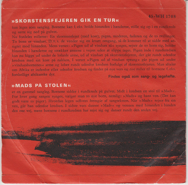 Linda Ley - Liselotte Ley - Birgit Rasmussen Acc. Hans-Henrik Ley : Skorstensfejeren Gik En Tur (7", Single)