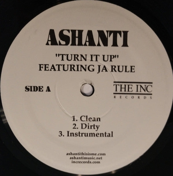 Ashanti : Turn It Up (12")