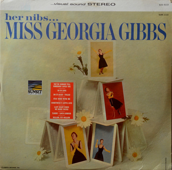 Georgia Gibbs : Her Nibs... (LP, Album)