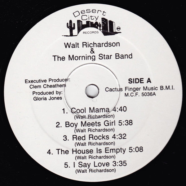 Walt Richardson & The Morning Star Band : Morning Star (LP, Album)