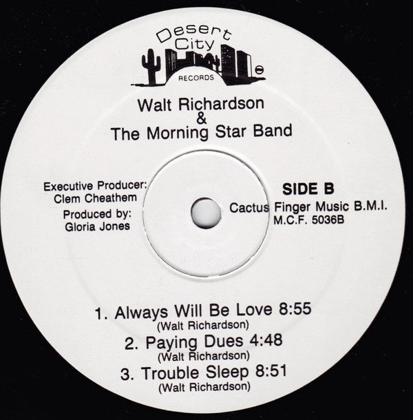 Walt Richardson & The Morning Star Band : Morning Star (LP, Album)