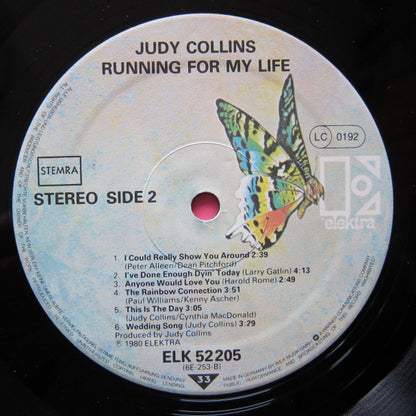 Judy Collins : Running For My Life (LP, Album)