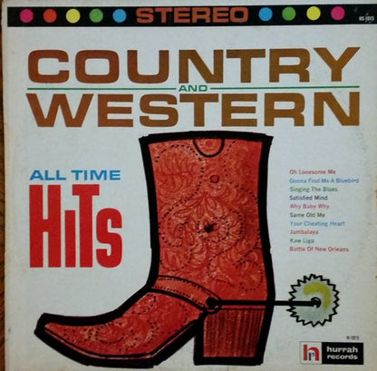 Unknown Artist : Country & Western All Time Hits (LP, Album)