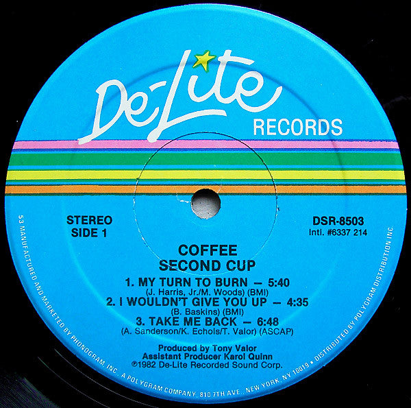 Coffee : Second Cup (LP, Album, 53 )