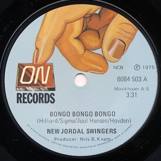 New Jordal Swingers : Bongo Bongo Bongo (7", Single)