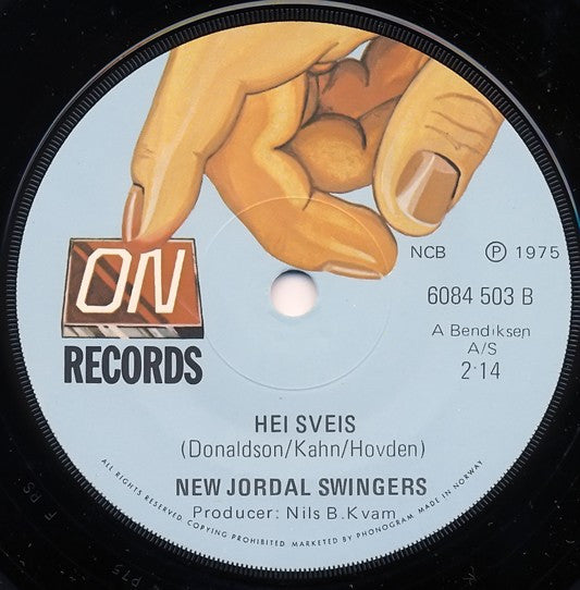 New Jordal Swingers : Bongo Bongo Bongo (7", Single)