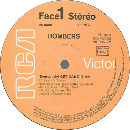 Bombers : (Everybody) Get Dancin' (12", Maxi)