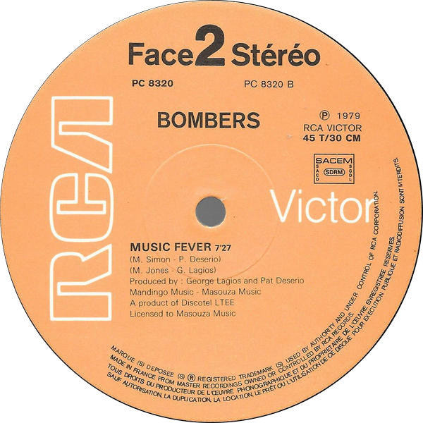 Bombers : (Everybody) Get Dancin' (12", Maxi)