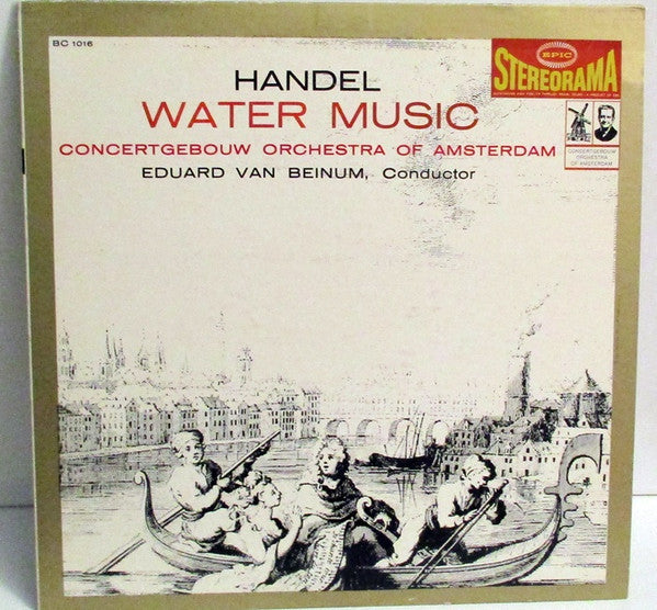 Georg Friedrich Händel / Concertgebouworkest, Eduard van Beinum : Water Music (LP)