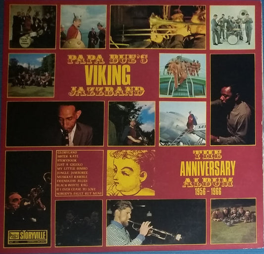 Papa Bue's Viking Jazz Band : The Anniversary Album 1956 - 1966 (LP, Album)