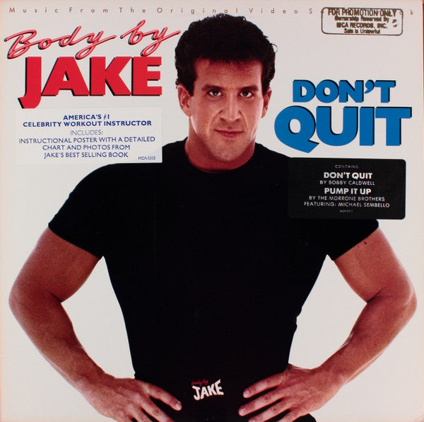 Various : Body By Jake - Don't Quit (music From The Original Video Soundtrack) (LP, Comp)