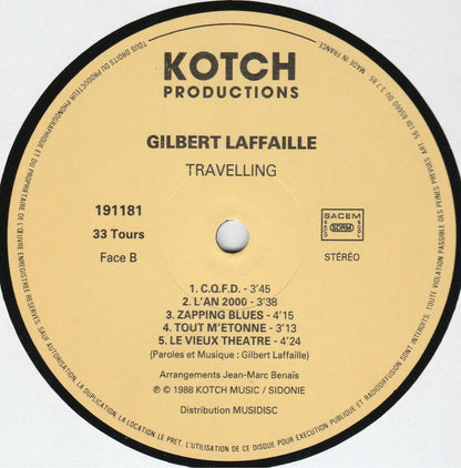 Gilbert Laffaille : Travelling (LP, Album)