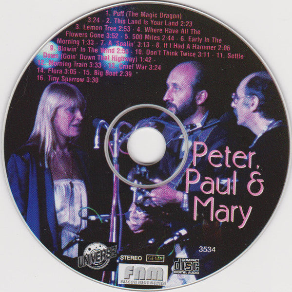 Peter, Paul & Mary : Peter, Paul & Mary (CD, Comp)