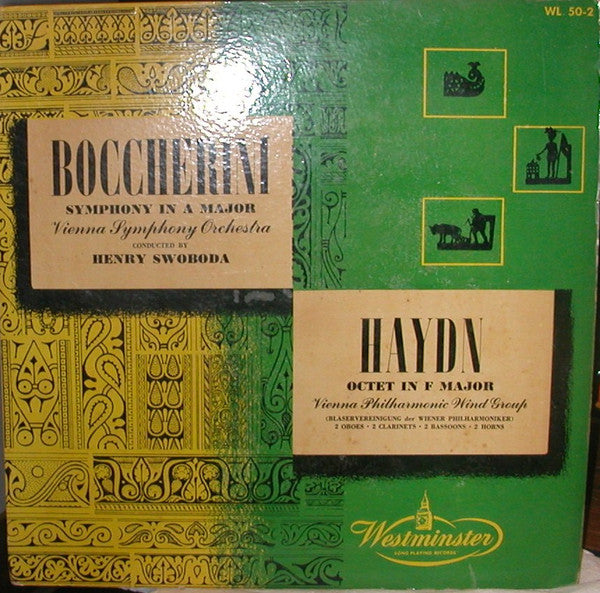 Luigi Boccherini, Joseph Haydn : Boccherini: Symphony In A Major  / Haydn : Octet In C Major (LP)