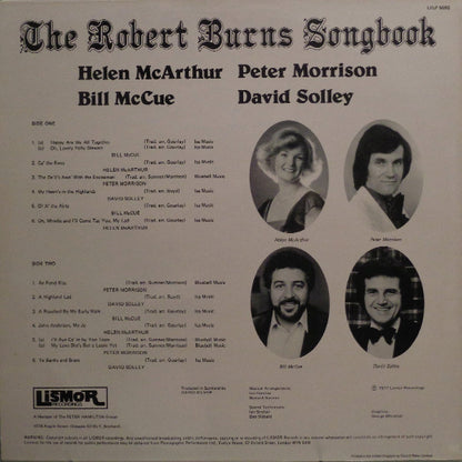 Robert Burns (4), Helen McArthur, Peter Morrison (2), Bill McCue, David Solley : The Robert Burns Songbook (LP)