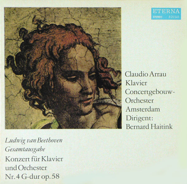 Ludwig van Beethoven, Claudio Arrau, Concertgebouworkest, Bernard Haitink : Konzert Für Klavier Und Orchester Nr. 4 G-dur Op. 58 (LP, RE, RP, Bla)