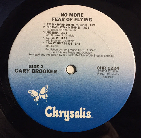 Gary Brooker : No More Fear Of Flying (LP, Album, San)