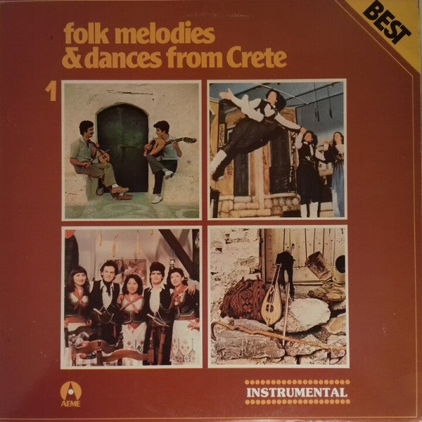 Αλεφαντινοί : Folk Melodies & Dances From Crete - Instrumental (LP, Album)