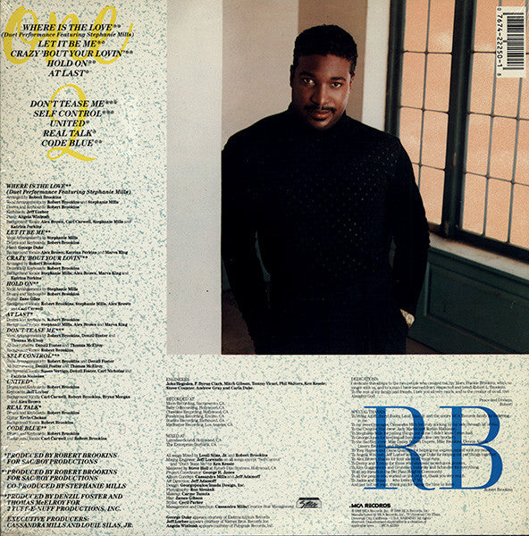 Robert Brookins : Let It Be Me (LP, Album)