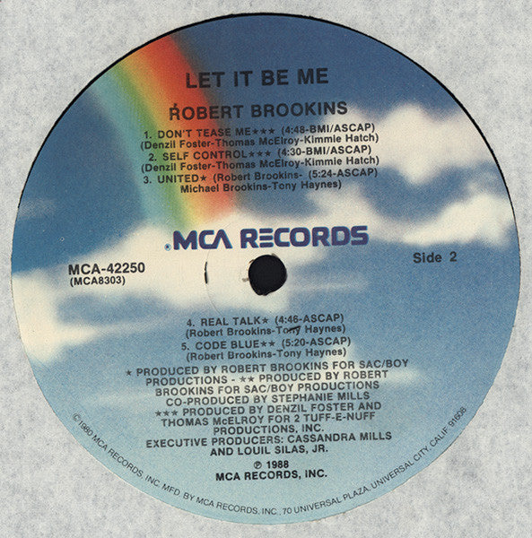 Robert Brookins : Let It Be Me (LP, Album)