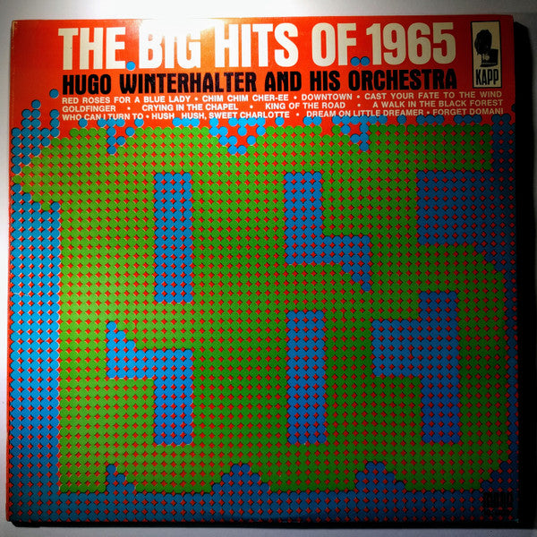 Hugo Winterhalter Orchestra : The Big Hits Of 1965 (LP, Comp, Mono, All)