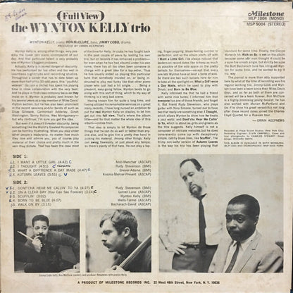 Wynton Kelly Trio : Full View (LP, Album)