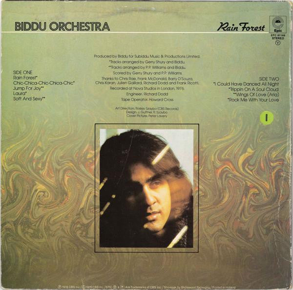 Biddu Orchestra : Rain Forest (LP, Album)