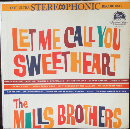 The Mills Brothers : Greatest Barbershop Hits (LP, RE, Ste)