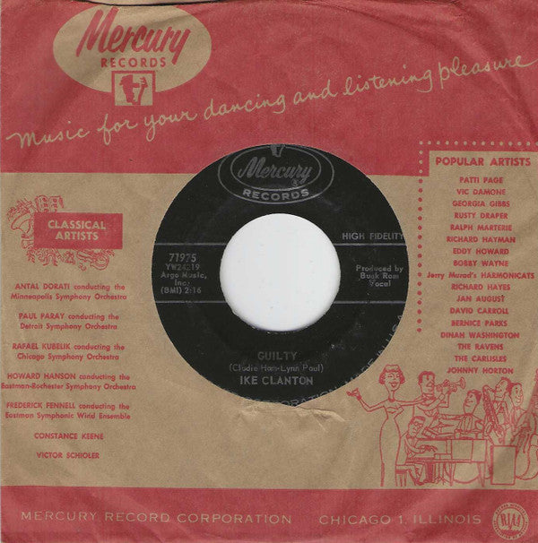 Ike Clanton : Sugar Plum / I'm Guilty (7", Single)