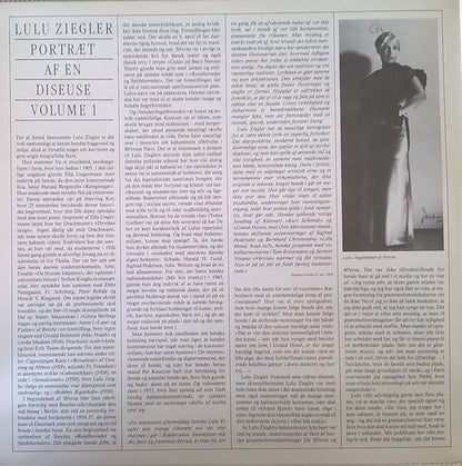 Lulu Ziegler : Lulu Ziegler - Portræt Af En Diseuse - Volume 1 (2xLP, Comp)