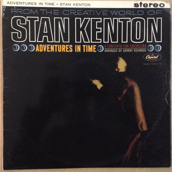 Stan Kenton : Adventures In Time, A Concerto For Orchestra (LP, Album, Mono)