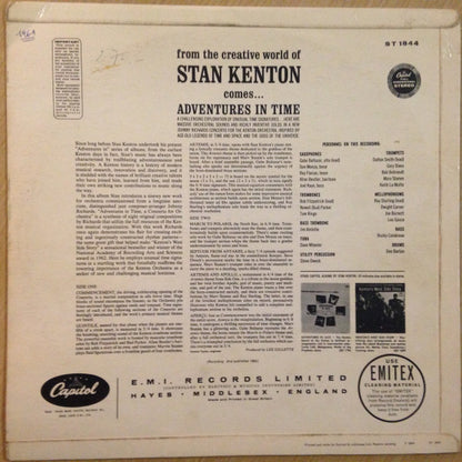 Stan Kenton : Adventures In Time, A Concerto For Orchestra (LP, Album, Mono)