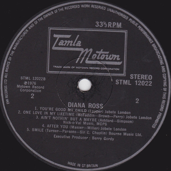 Diana Ross : Diana Ross (LP, Album)