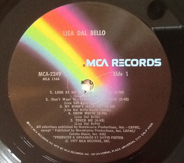 Lisa Dal Bello : Lisa Dal Bello (LP, Album)