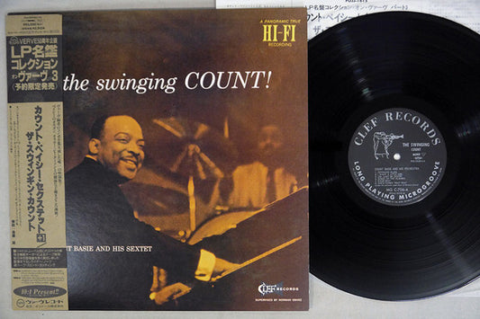 Count Basie Sextet : The Swinging Count (LP, Album, Mono, RE)