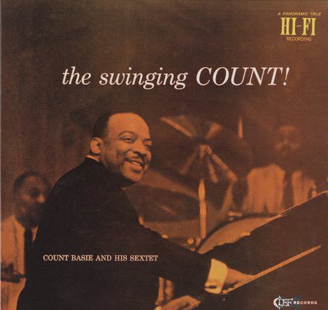 Count Basie Sextet : The Swinging Count (LP, Album, Mono, RE)