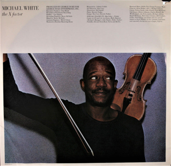 Michael White (2) : The X Factor (LP, Album, Spe)