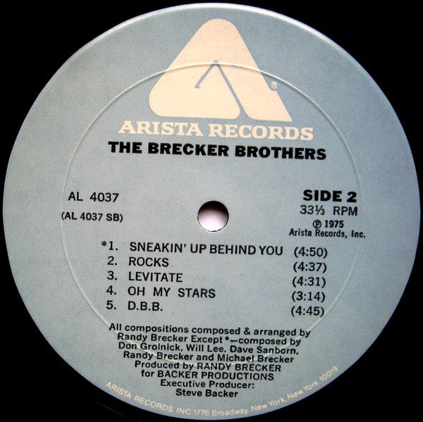 The Brecker Brothers : The Brecker Bros. (LP, Album, Mon)