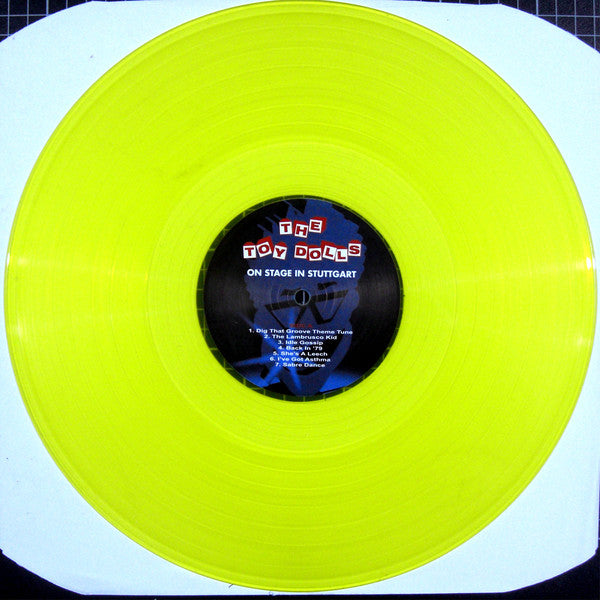 Toy Dolls : On Stage In Stuttgart (2xLP, Album, RE, Yel)