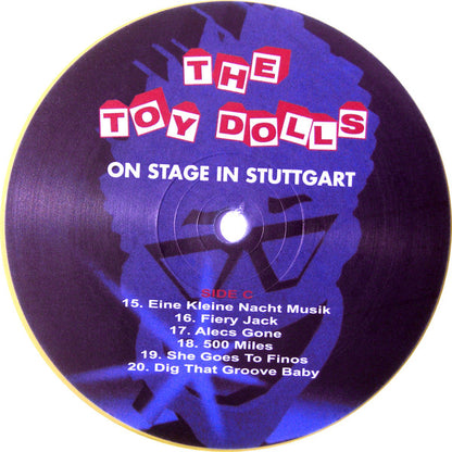 Toy Dolls : On Stage In Stuttgart (2xLP, Album, RE, Yel)