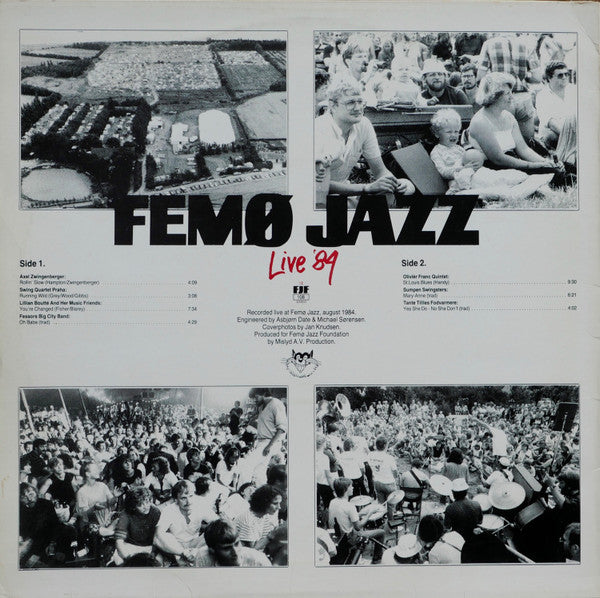 Various : Femø Jazz Live '84 (LP, Album)