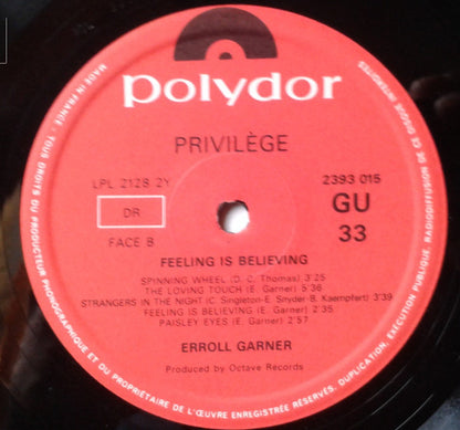 Erroll Garner : Feeling Is Believing (LP, Album)