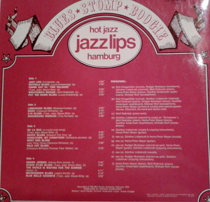 Jazz Lips : Blues, Stomp, Boogie (2xLP, Album, Gat)