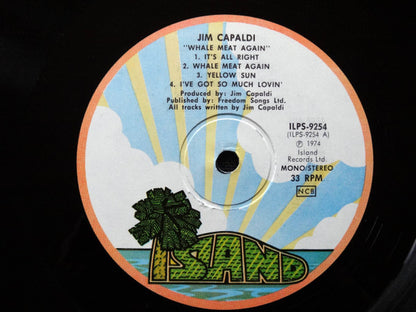 Jim Capaldi : Whale Meat Again (LP, Album)