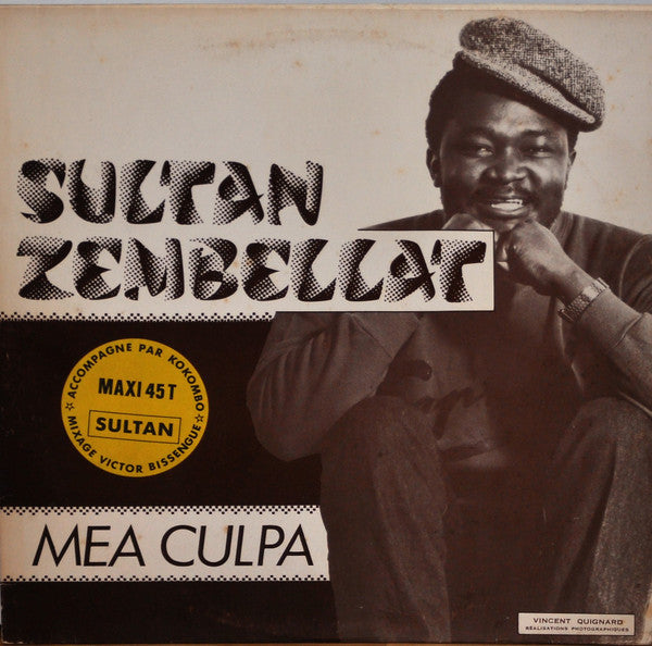 Sultan Zembellat : Mea Culpa (LP, Maxi)