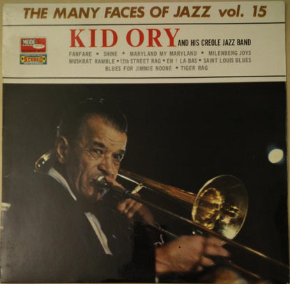 Kid Ory And His Creole Jazz Band : The Many Faces Of Jazz Vol. 15 (LP)