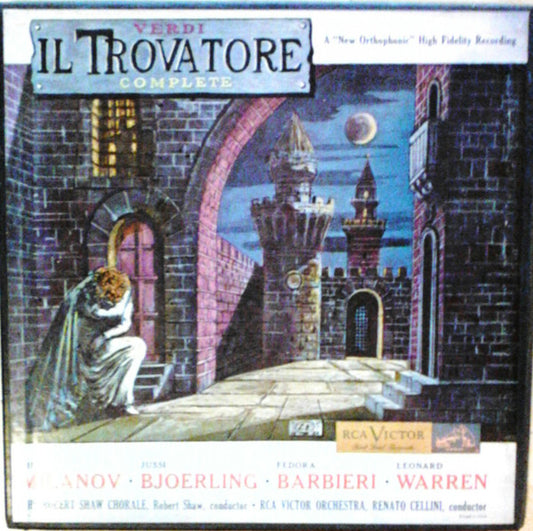 Giuseppe Verdi : Il Trovatore (Der Troubadour) (2xLP + Box)