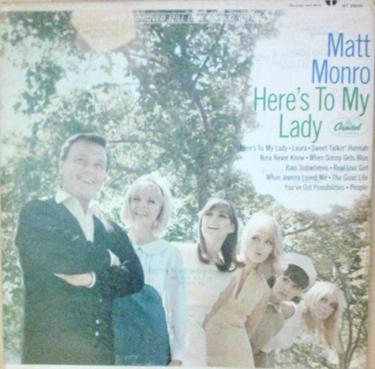 Matt Monro : Here's To My Lady (LP, Album)