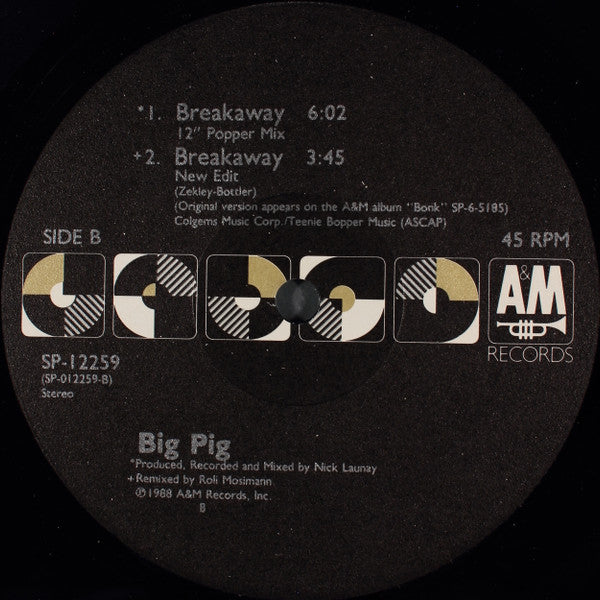 Big Pig : Breakaway (12", Single)