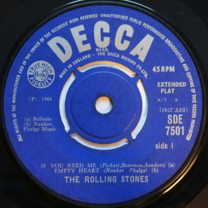 The Rolling Stones : Volume 2 (7", EP, Mono)